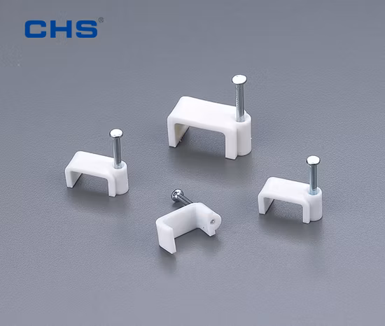 Flat Type PE Cable Clips Wire Clip (CHF-10mm)