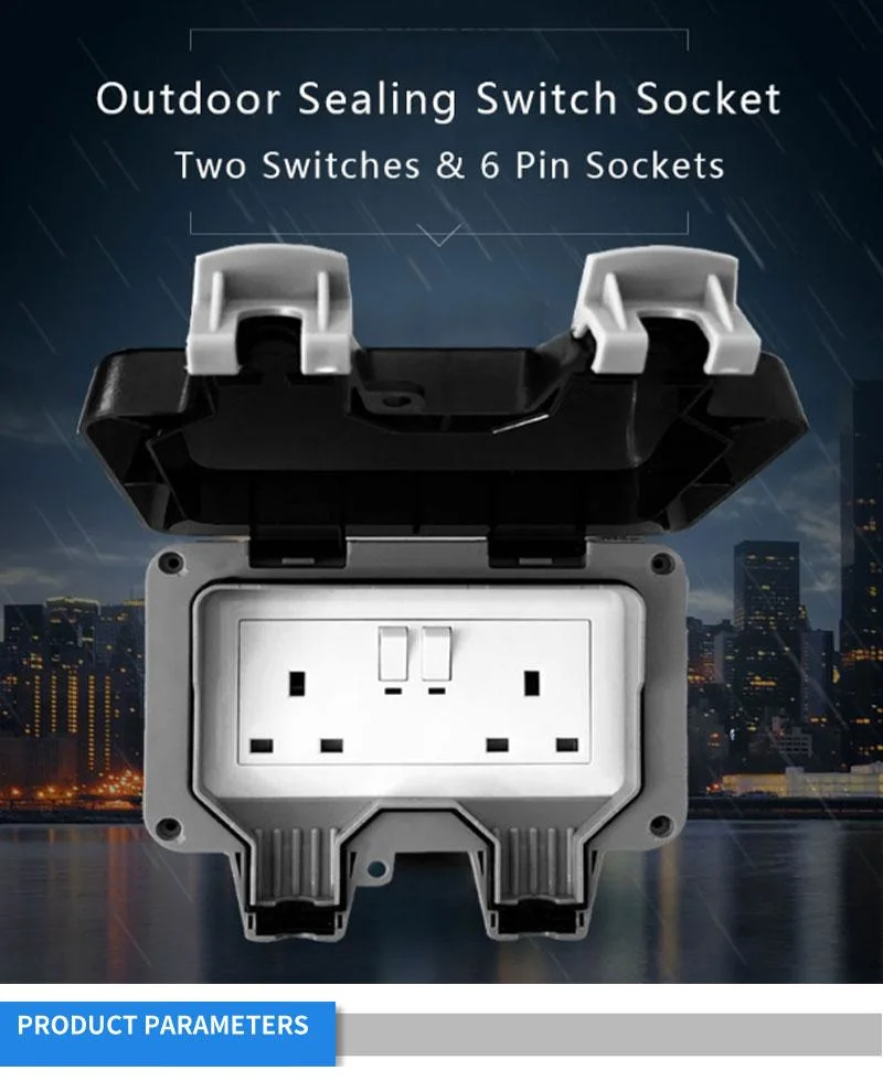 High Quality for Sale in Large Quantities Waterproof Power Connector Wall Plug Socket