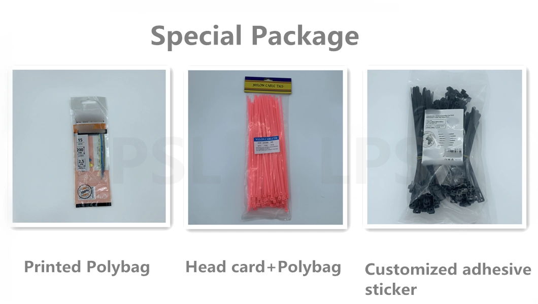 Lpsl Releasable Nylon Cable Ties, Heavy Duty Reusable Tie Wraps, Strong Nylon Zip Ties